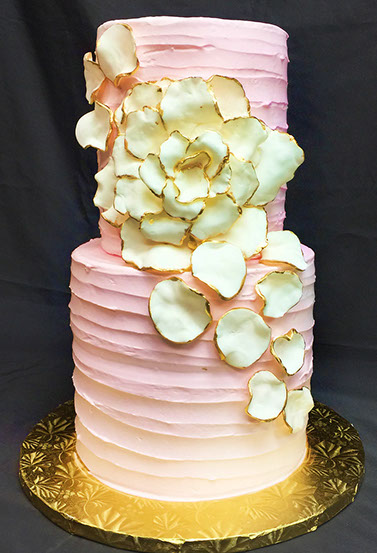 Pink Wedding Cake Pink Wedding Cake